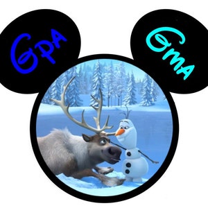 4 Disney Cruise Magnets for stateroom door