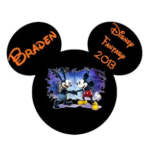 Disney Cruise aimants pour porte de cabine vous obtenez 4 aimants