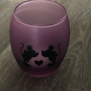 Dcl or disney theme candle holders  great party favor as well.. disney weddings any design and color