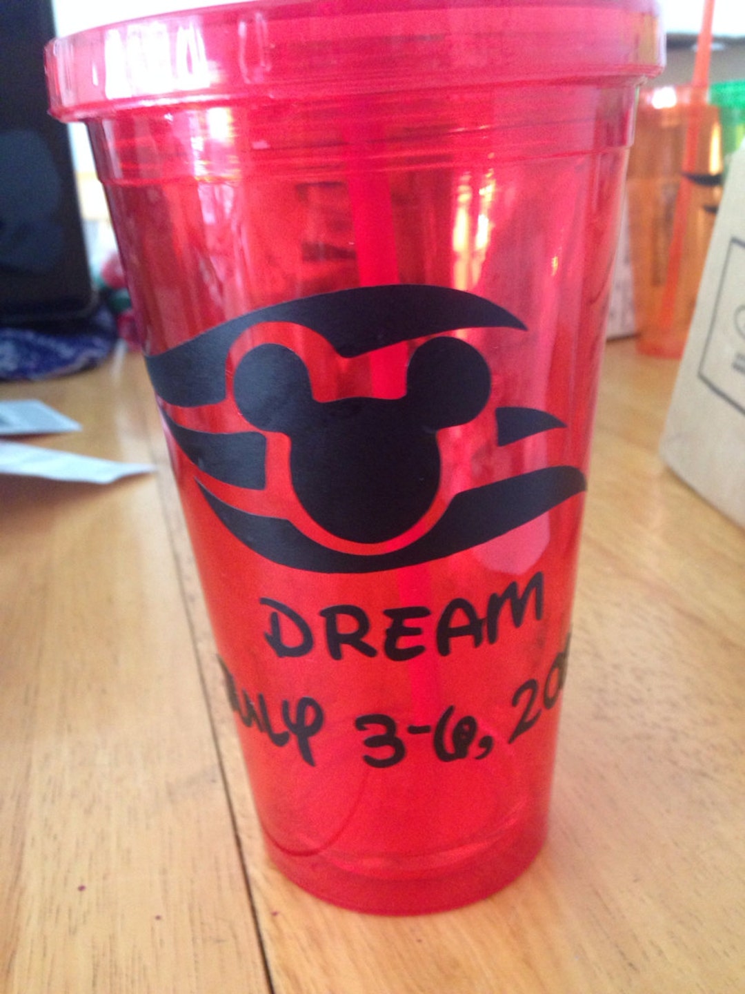 Customized Disney Tumblers 5 and 4 Etsy