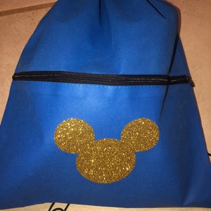 Disney theme or disney cruise  black messenger bag