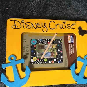 4 x 6 Disney Cruise Line Thema Foto Frame große als Geschenk oder Dcl Fisch-Extender