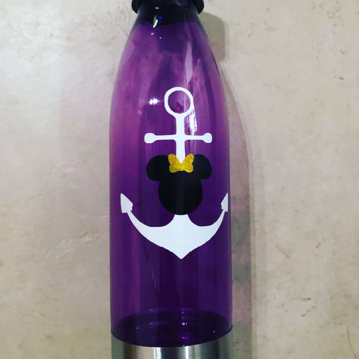 Customized dcl disney or disney cruise water bottles BPA FREE Etsy