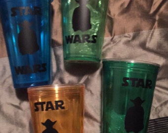 Customized dcl disney or disney cruise star wars tumblers BPA FREE