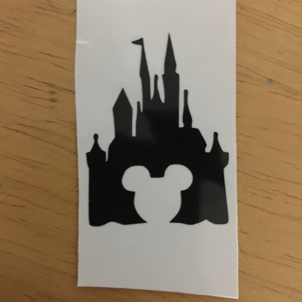 Disney Magic Band Decals Mickey Castle ANY COLOR