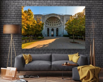 Arte de la foto de los Buckeyes - Impresión del estadio de fútbol de la Universidad Estatal de Ohio - Arte de los Buckeyes del estado de Ohio - Arte de la impresión del estado de Ohio - Regalo del estado de Ohio