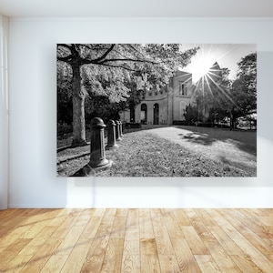 Ohio State Canvas Black and White - Canvas Wall Art Ohio State Print - Ohio State Buckeyes Art - Large Canvas Art Print
