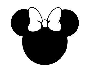 Minnie Mouse Vector Graphic - SVG Digital Download