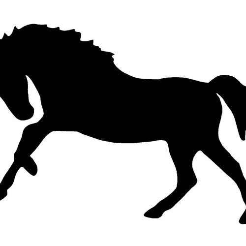 Horse Svg Clip Art for Vinyl Cutting Machines Print and | Etsy