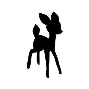 Deer Fawn vector graphic - Instant download SVG file for Cricut, digital scrapbooking, laser cutting, engraving, & more!