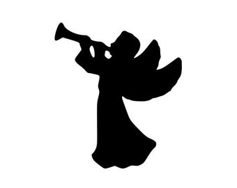Christmas Angel Graphic - descarga instantánea de archivos SVG y PNG - Ideal para Cricut, imágenes prediseñadas, diseño gráfico y más!