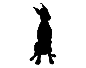 Great Dane Graphic - instant download SVG and PNG files - Great for Cricut, clip art, graphic design, and more!