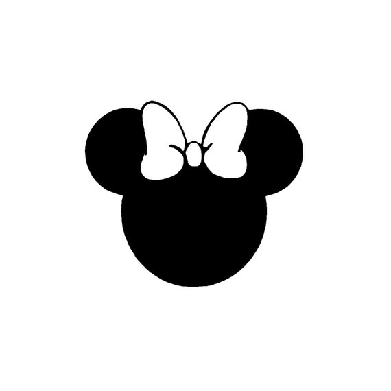 Minnie Mouse Vector Graphic SVG Digital Download | Etsy