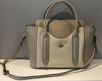 Designerhandväskor: Pour La Victoire-handväska, axelväska i läder, designerväska med handtag, designerväska i läder, vintageväskor