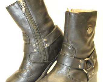 mens used harley boots