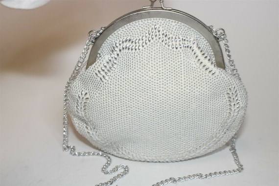 Vintage Beaded Handbag: Beaded Bag, Vintage Purse… - image 1