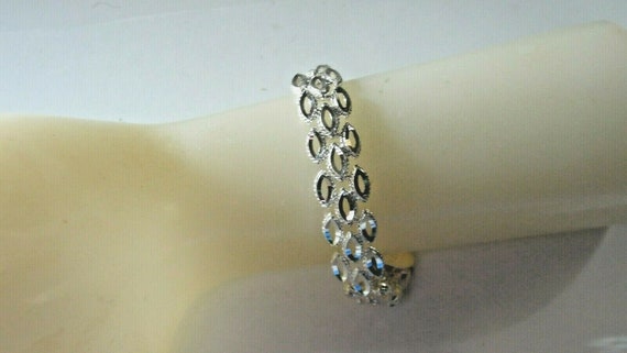 Italian Sterling Bracelet: 925 Sterling Silver Italian Bracelet, Diamond Cut Italian Bracelet, Genuine .925 Sterling Silver Bracelet, Chain