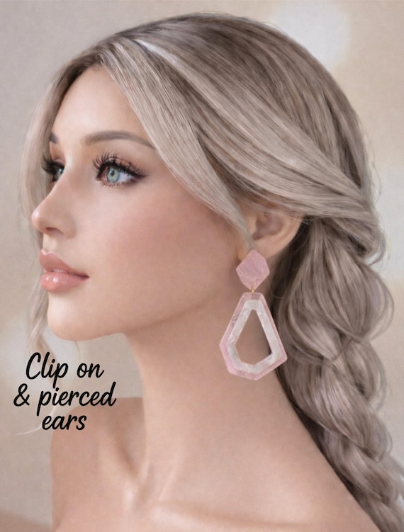 Lot De Magnifiques Clips D'oreilles De Créateur Vintage à Identifier - Occasion