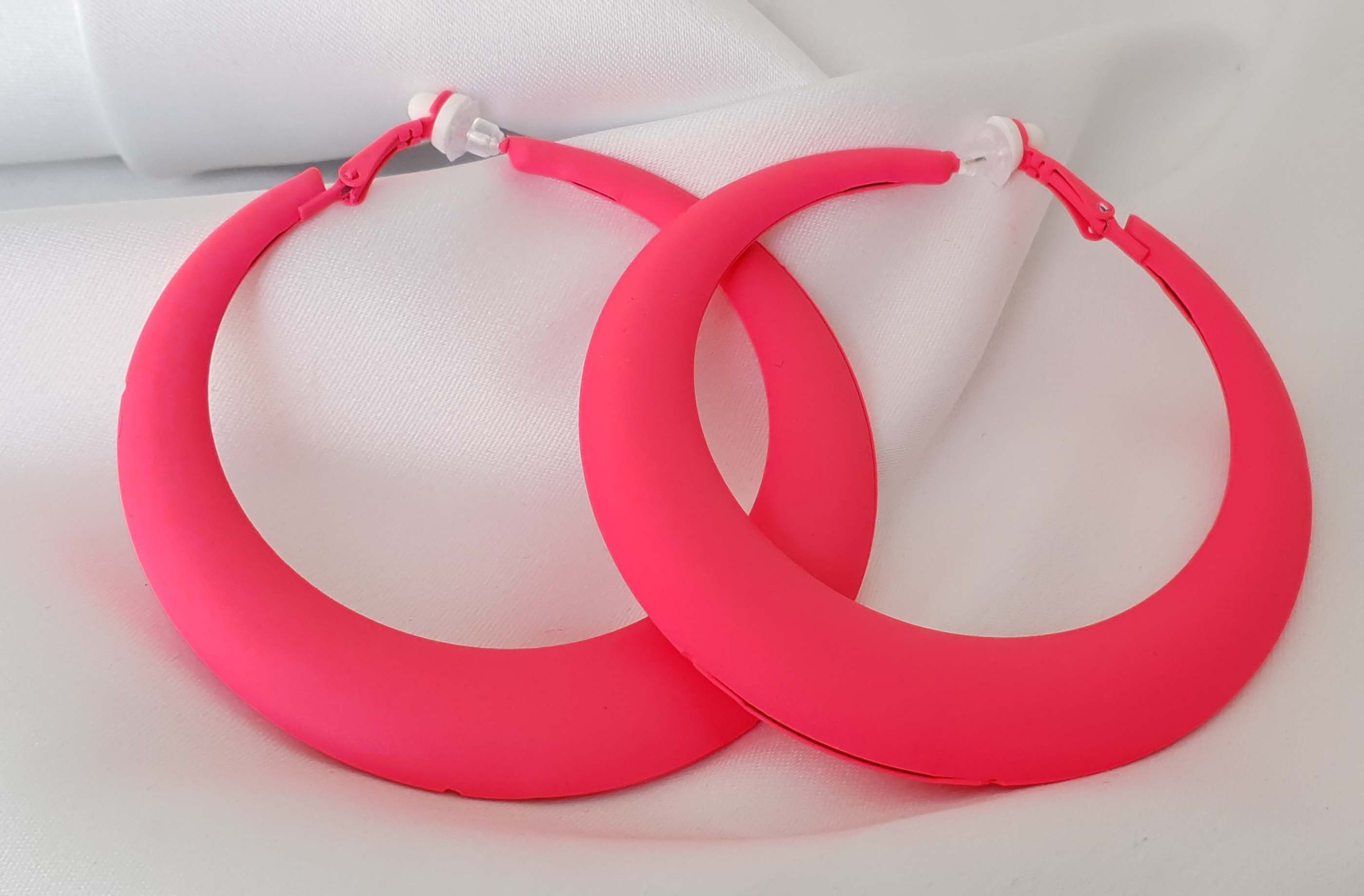 Neon Hoop Earrings