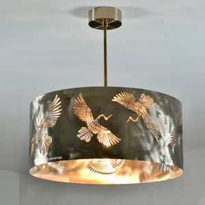 Lampe moderne, plafonnier GOLD CRANE image 8