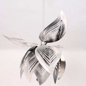 Modern Lamp, unusual design, ceiling light IN THE PARK stainless steel zdjęcie 5