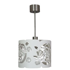 Modern Lamp, designer lighting, ceiling light, WHITE ROSES