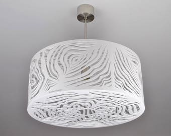 Modern Lamp, unique, beautiful, pendant light, WHITE MALACHITE