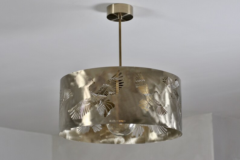 Lampe moderne, plafonnier GOLD CRANE image 6