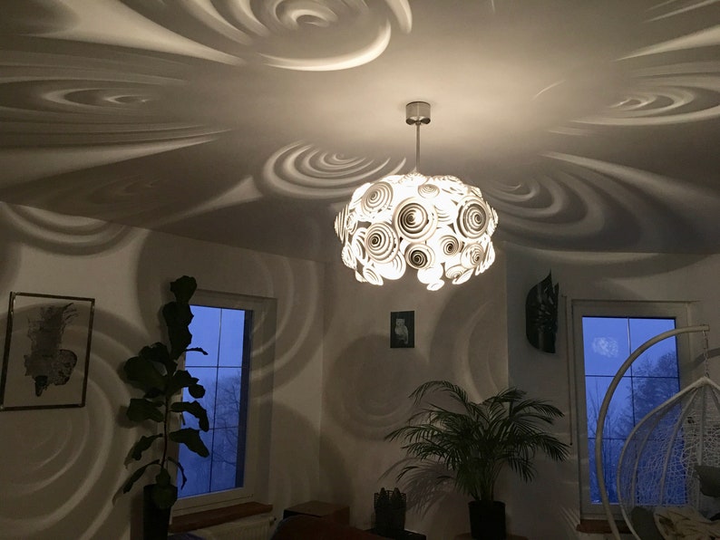 Modern Lamp, unusual unique original design, ceiling light, EMMANUEL. image 2
