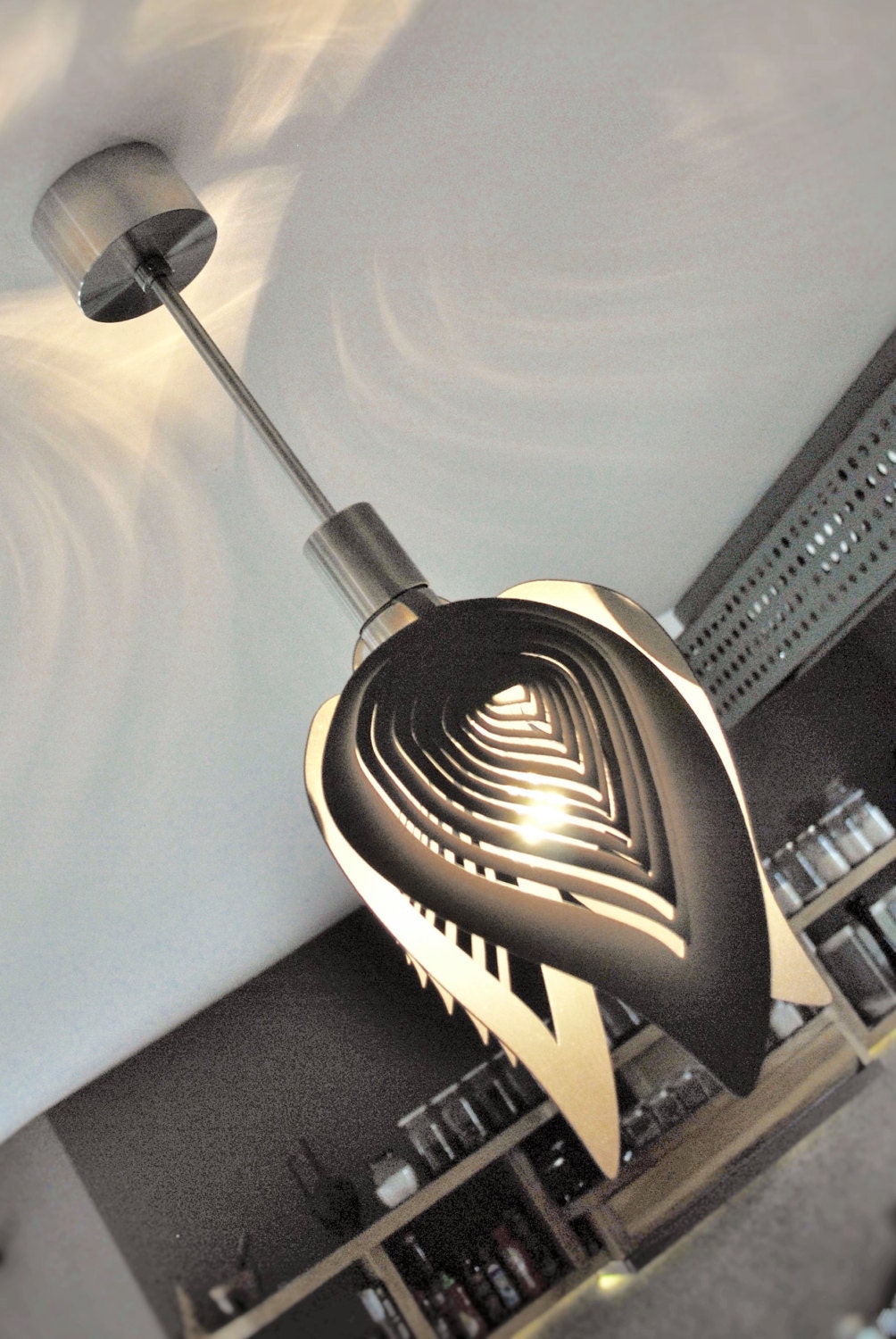 Modern Lamp, designer lighting, ceiling light AUTUMN LEAVES