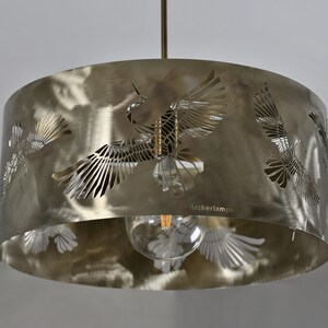 Lampe moderne, plafonnier GOLD CRANE image 5