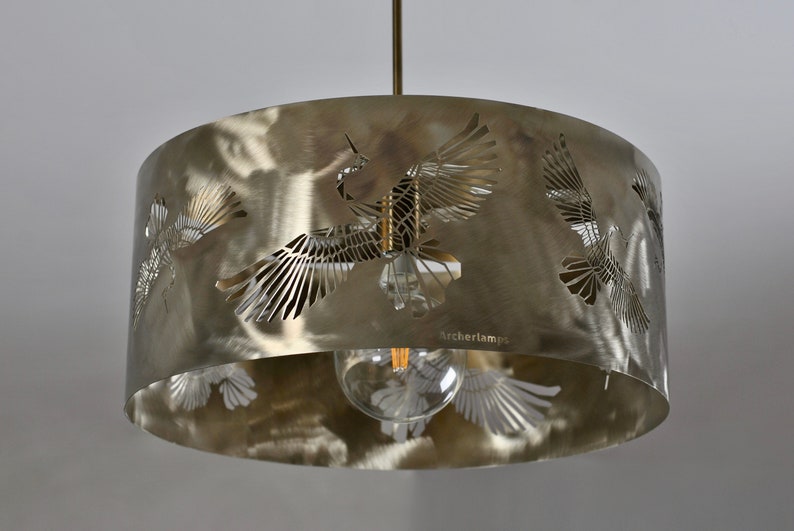 Lampe moderne, plafonnier GOLD CRANE image 5