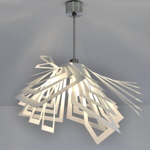 Lampe moderne, design inhabituel, plafonnier FUJI image 2