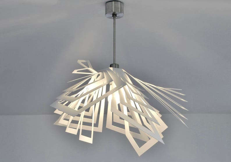 Modern Lamp, unusual design, ceiling light FUJI image 2