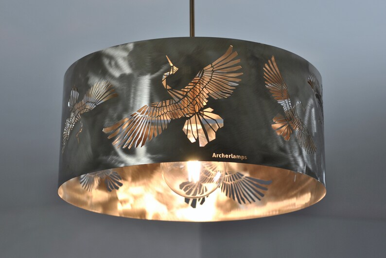 Lampe moderne, plafonnier GOLD CRANE image 4