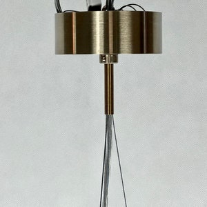 Ceiling light, CraneMetrics Gold, unique design, stainless steel, flying bird light, designer lighting, image 8