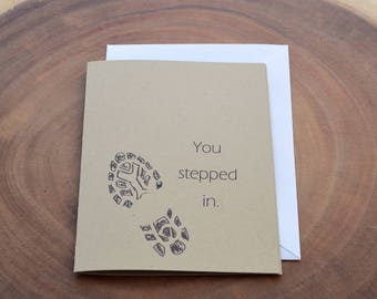 Step Dad Card, Card for Step Dad, Second Dad Card, Father In Law Card, Bonus Dad Card, Mentor Card, Foster Father Card, Like a Dad, Stepdad