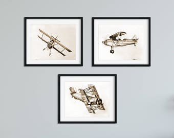 airplane drawings etsy airplane drawing