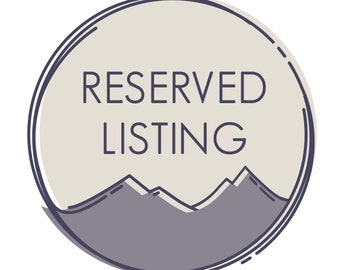 Reserved Listing