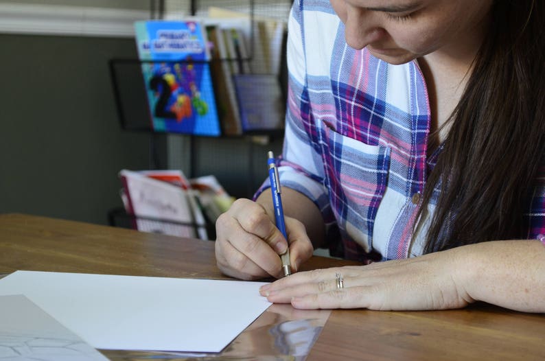 Columbine Art Colorado State Flower Art Wildflower Art Etsy