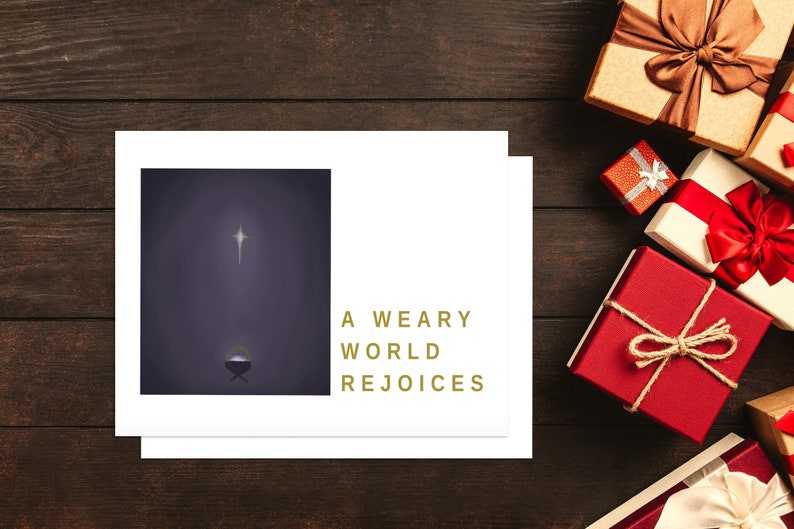 Religious Christmas Cards Christian Christmas Cards Nativity Etsy