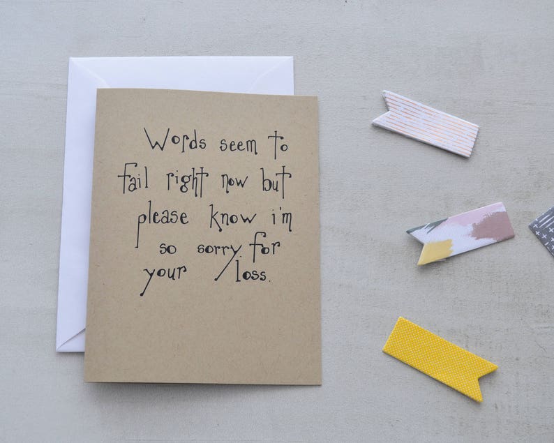 Miscarriage Card Miscarriage Sympathy Card Pregnancy Loss Etsy