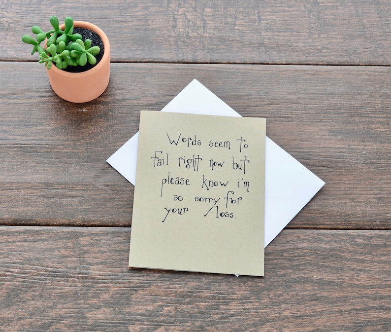 Miscarriage Card Miscarriage Sympathy Card Pregnancy Loss Etsy India