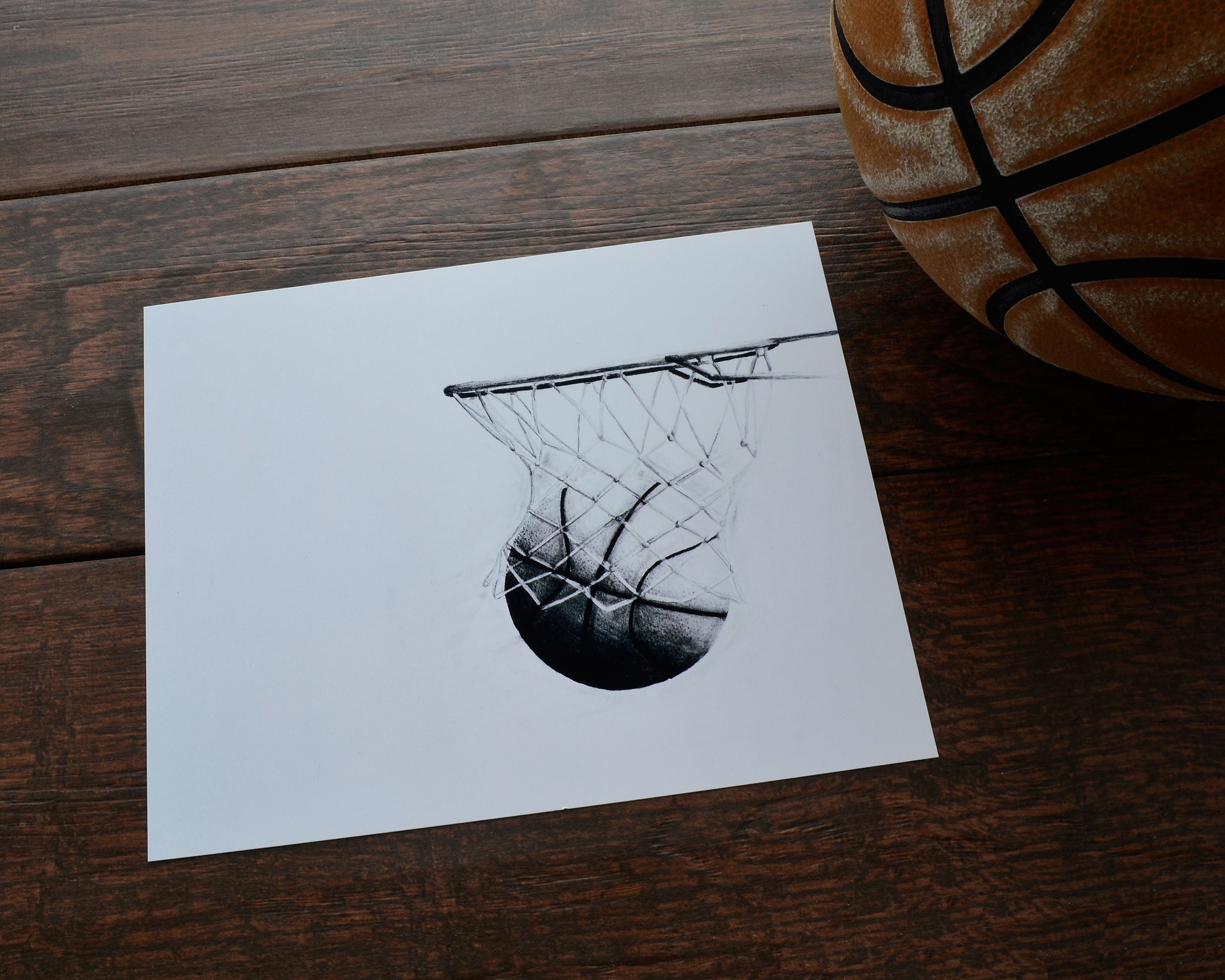 Basketball-Dekor personalisierte Basketball-Kunst Basketball | Etsy