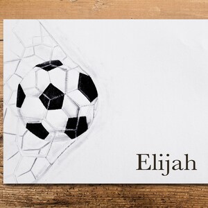 Soccer Art Print, Soccer Decor, Soccer Coach Gift, Soccer Player Gift, Gift Under 20, Soccer Team Gift, Soccer Mom Gift, Sports Gift image 2