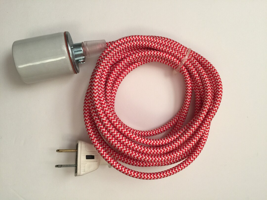 Plugin Pendant Light Cord Set 12ft Etsy