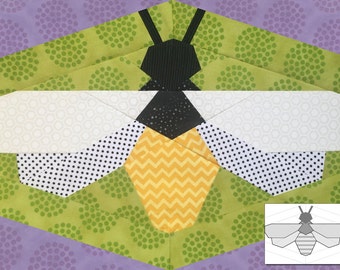 Bumblebee Foundation Quilt Pattern