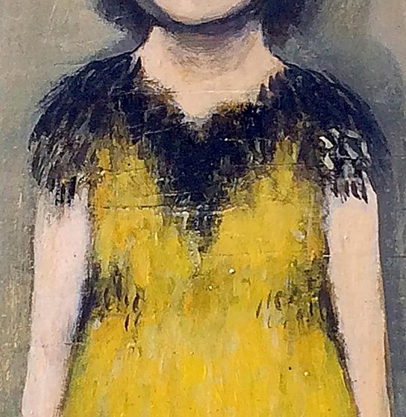 Whimsical Ballerina Art Print: Canary Yellow Bird Costume by Shannon Richardson image 9