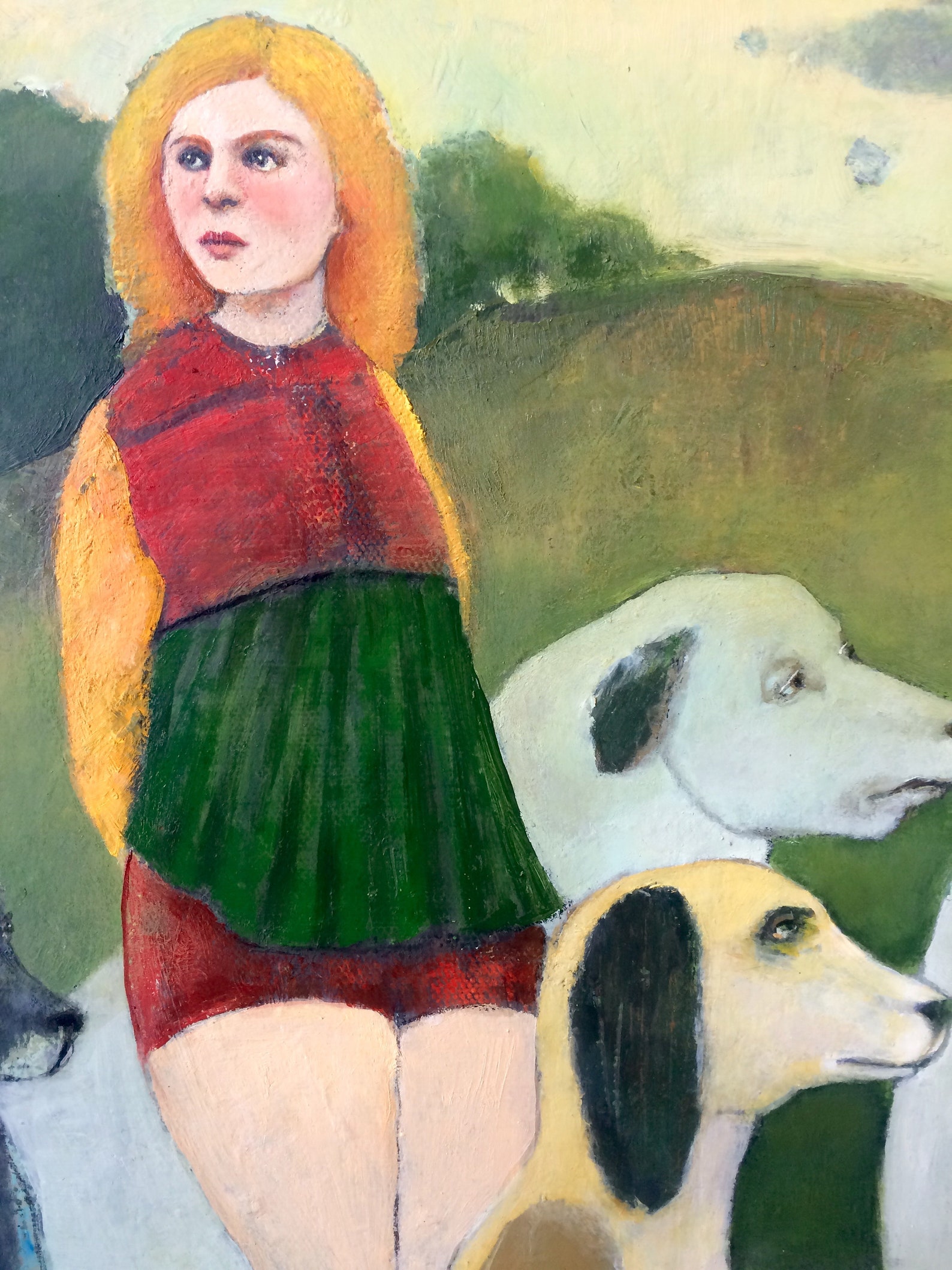 Dog Lover Art Print Limited Edition Giclee Whimsical Animal Etsy