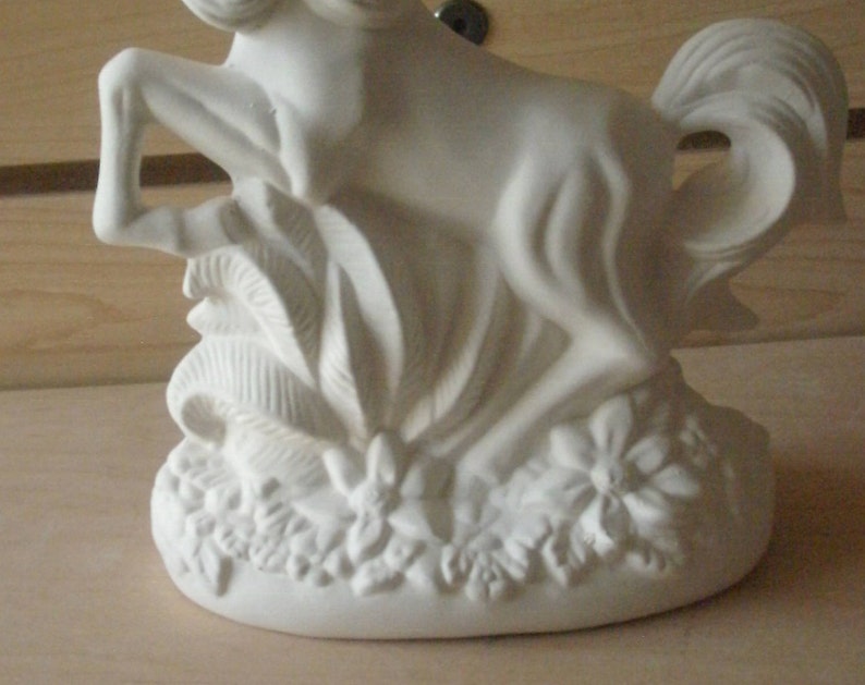 Ready to paint  ceramic  bisque  UNICORN figurine gifts for 